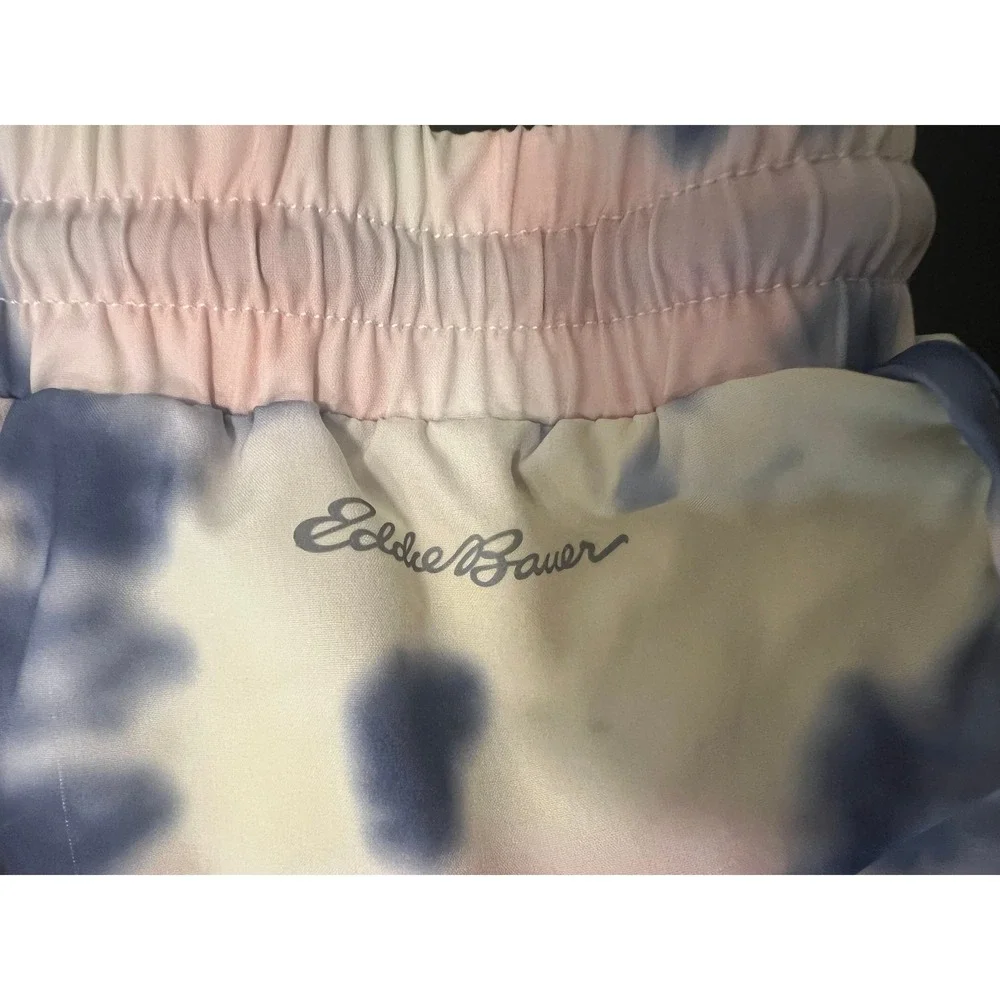 Eddie Bauer Tie Dye Shorts Kids M 10/12 Multicolor Activewear 1629